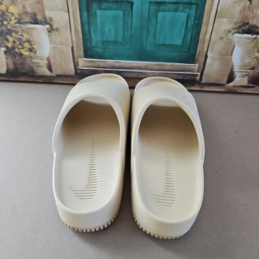 Nike Calm Slide Slides Sandals Slippers Sail FD4116-100   Men's 7 Women's 8